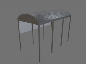 stainless roof 3D Model