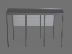 stainless roof Modelo 3D