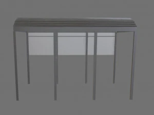 stainless roof 3D Model