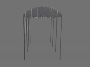 stainless roof 3D Model