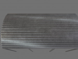 stainless roof Modelo 3D