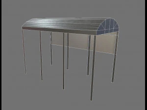 stainless roof 3D Model