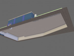 3d mall building 3D Model