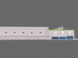 3d mall building 3D Model