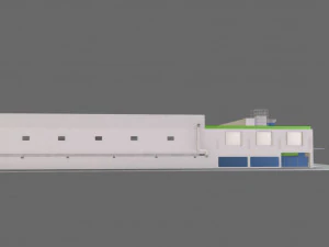 3d mall building 3D Model