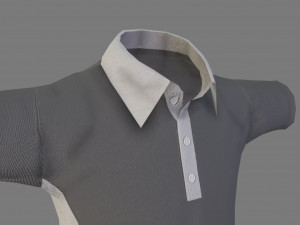 polo shirt 3D Model