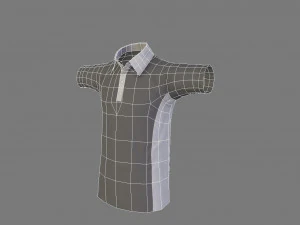 polo shirt 3D Model