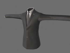 suit model Modelo 3D