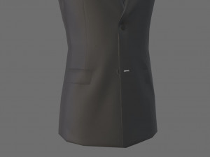 suit model Modello 3D