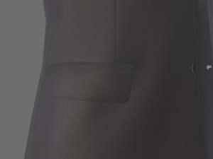 suit model Modello 3D
