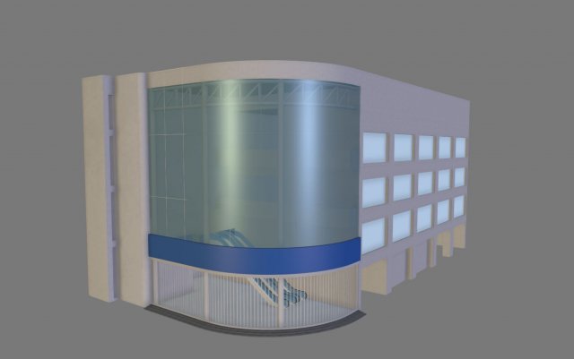 building 03 Modello 3D .c4d .max .obj .3ds .fbx .stl .blend 