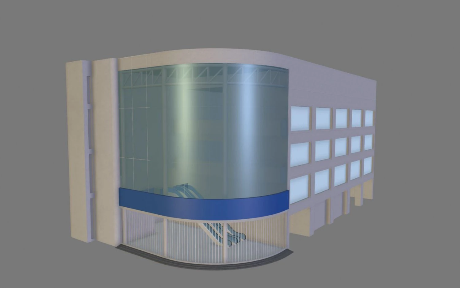 building 03 3D Model .c4d .max .obj .3ds .fbx .stl .blend 