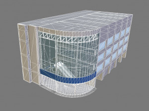 building 03 Modello 3D