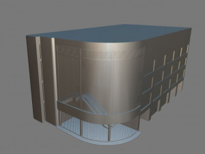 building 03 Modello 3D