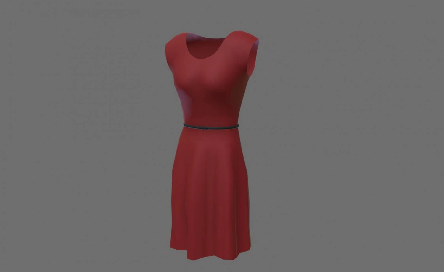 dress 001 3D Model .c4d .max .obj .3ds .fbx .stl .blend 