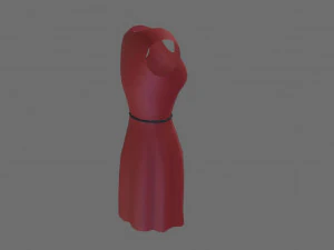 dress 001 3D Model