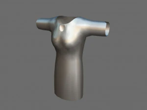 dress 002 3D Model