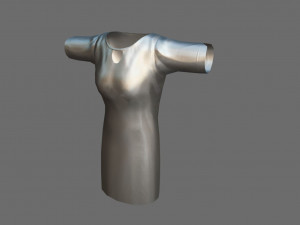 dress 002 3D 模型