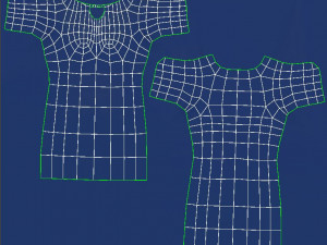 dress 002 3D 模型