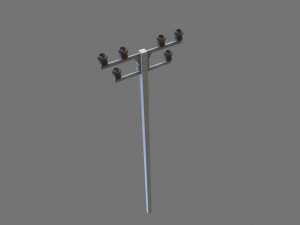 electric pole 3D Model