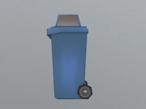 कचरे का डब्बा 3D मॉडल