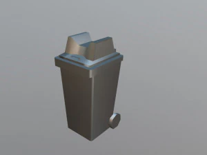 कचरे का डब्बा 3D मॉडल