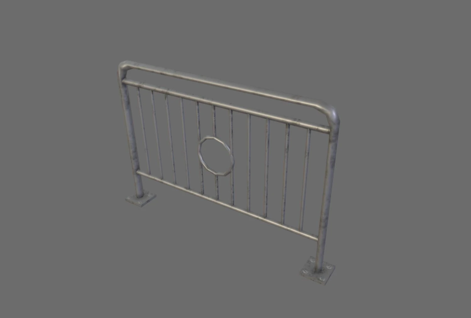 fence model 01 3D Model .c4d .max .obj .3ds .fbx .stl .blend 