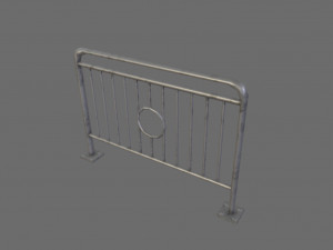 fence model 01 Modello 3D