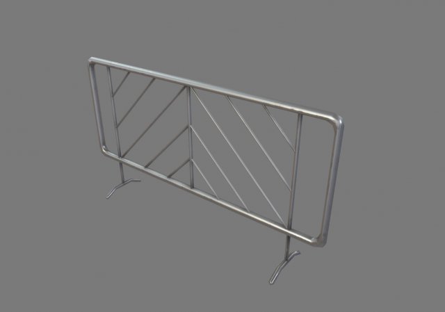 fence model 02 Model 3D .c4d .max .obj .3ds .fbx .stl .blend 