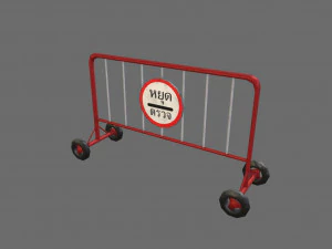 fence model 03 3D Model