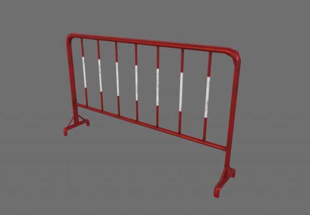 fence model 04 3D 모델 .c4d .max .obj .3ds .fbx .stl .blend