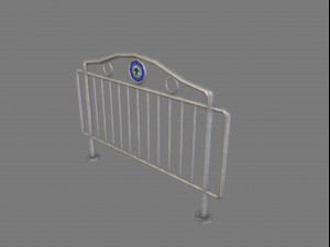 fence model 05 3D मॉडल
