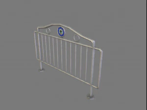 fence model 05 3D Model