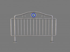 fence model 05 Modelo 3D