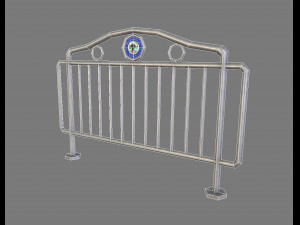 fence model 05 Modelo 3D