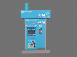 atm kiosk 3D Model