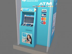 atm kiosk 3D Model