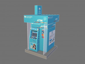 atm kiosk 3D Модель