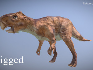 thai dinosaur psittacosaurus 3D मॉडल