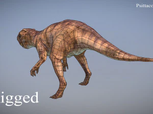 thai dinosaur psittacosaurus 3D Model