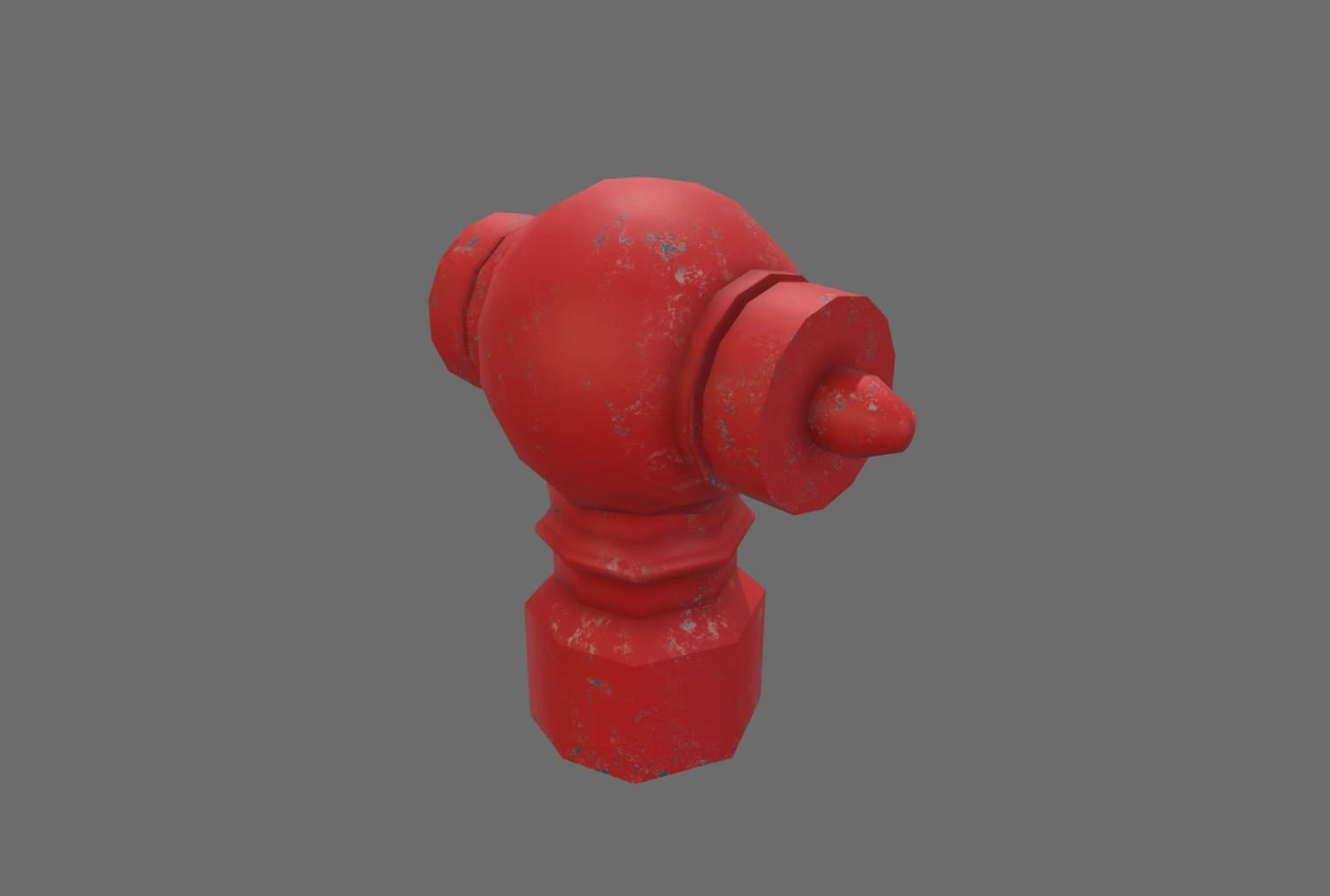 3d fire hydrant 3D Model .c4d .max .obj .3ds .fbx .stl .blend 