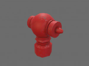 3d fire hydrant 3D Model