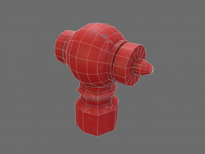 3d fire hydrant 3D Model
