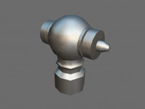 3d fire hydrant 3D Model