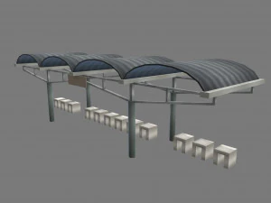 bus stop 3D Model