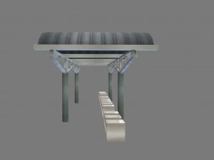 bus stop 3D Model