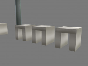 bus stop 3D-Modell