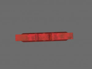 traffic barrier 3D Model