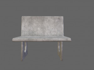 bench 01 3D 模型