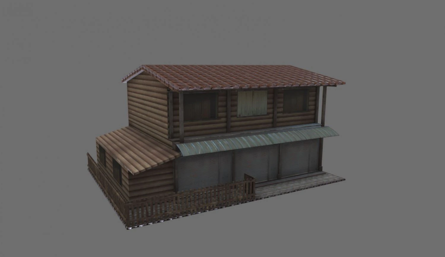 building 05 3D Model .c4d .max .obj .3ds .fbx .stl .blend 